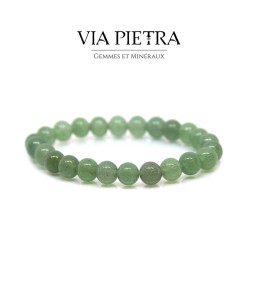 Bracelet Aventurine lithothérapie, propriété, vertu, litho, bien être, bienfait, soin par les pierres