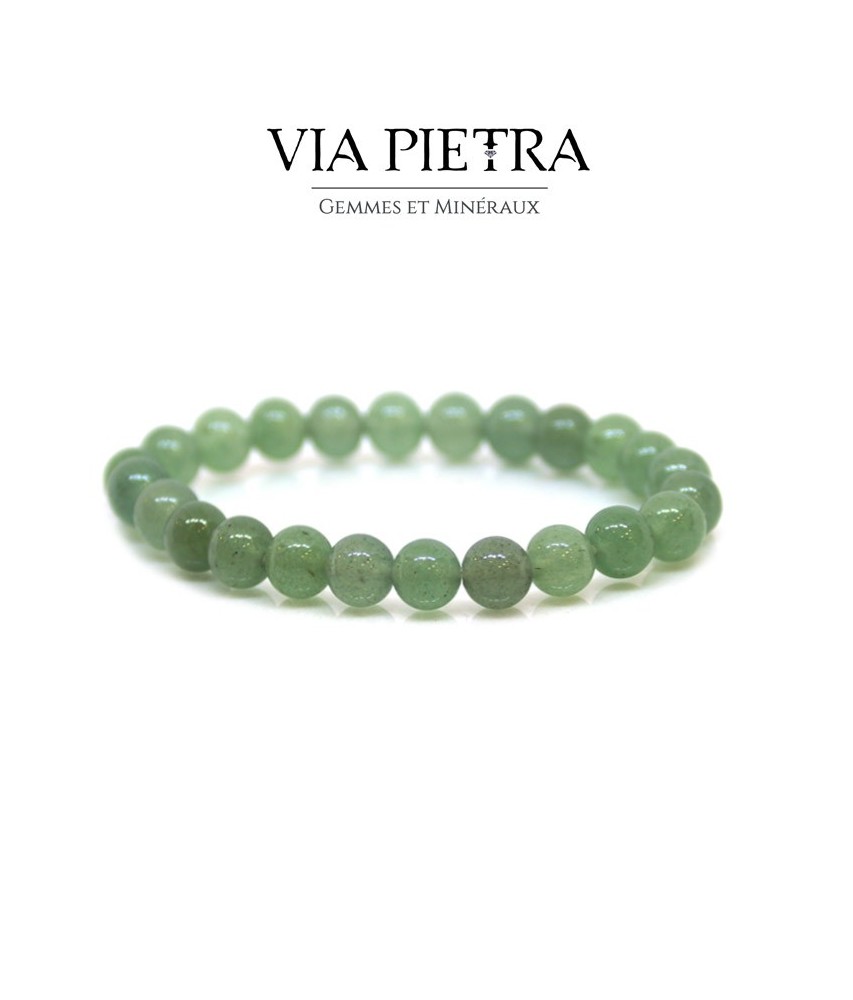 Bracelet Aventurine lithothérapie, propriété, vertu, litho, bien être, bienfait, soin par les pierres