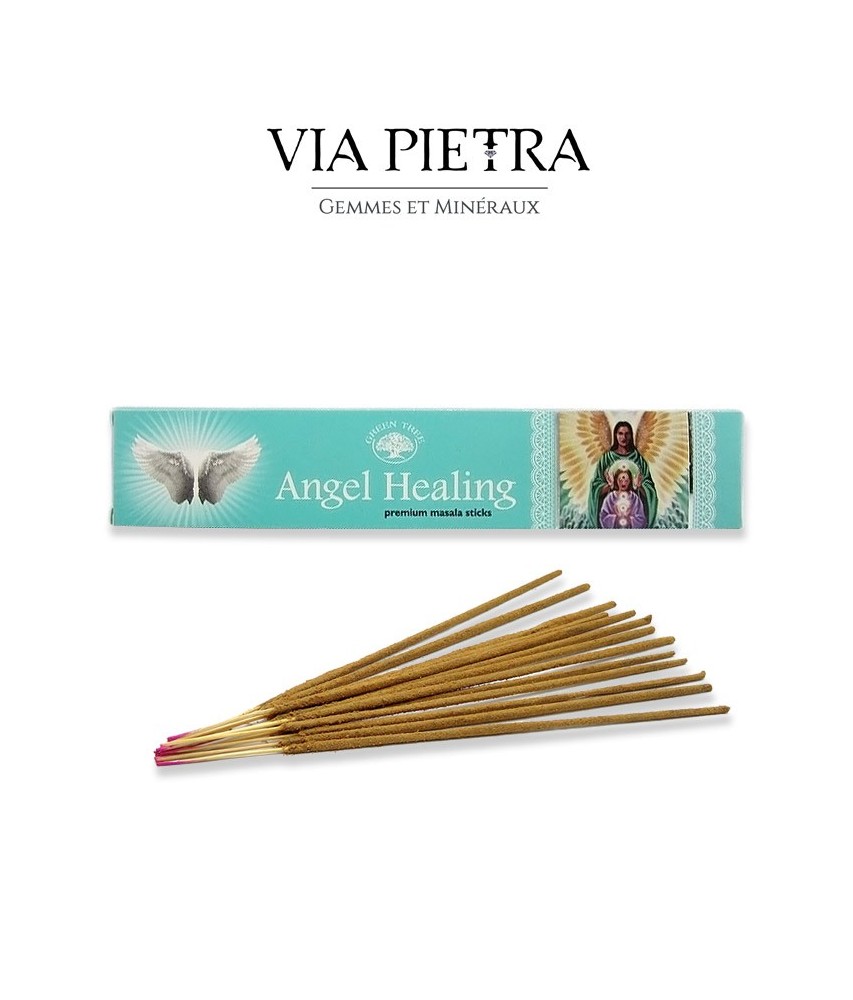 Encens Angel healing green tree, encens des anges angel healing green tree, encens en sticks, encens en bâtons