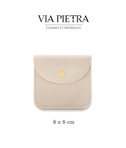 Pochette étuis chapelet, étuis religieux, pochette cuir beige catholique, étui pochette chrétien croix