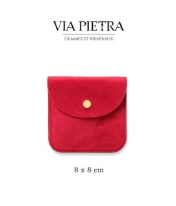 Pochette étuis chapelet, étuis religieux, pochette cuir rouge catholique, étui pochette chrétien croix