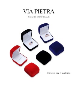 Ecrin en velours, boîte rouge bijoux, écrin luxe bague, boîte bijoux rouge, écrin pour bague, coffret bijou bague