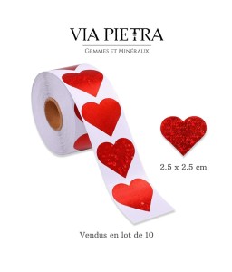 Autocollants coeur rouge, etiquettes cadeaux saint valentin, autocollant amour coeur, plaisir cadeaux, idée cadeaux