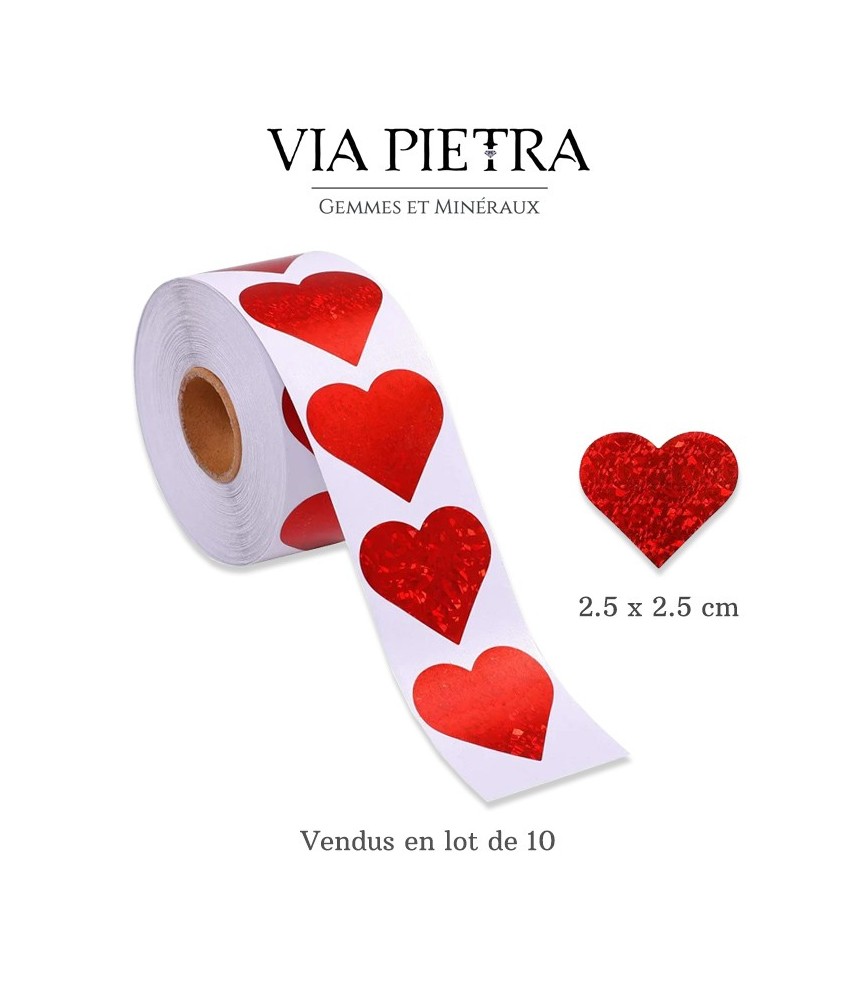 Autocollants coeur rouge, etiquettes cadeaux saint valentin, autocollant amour coeur, plaisir cadeaux, idée cadeaux