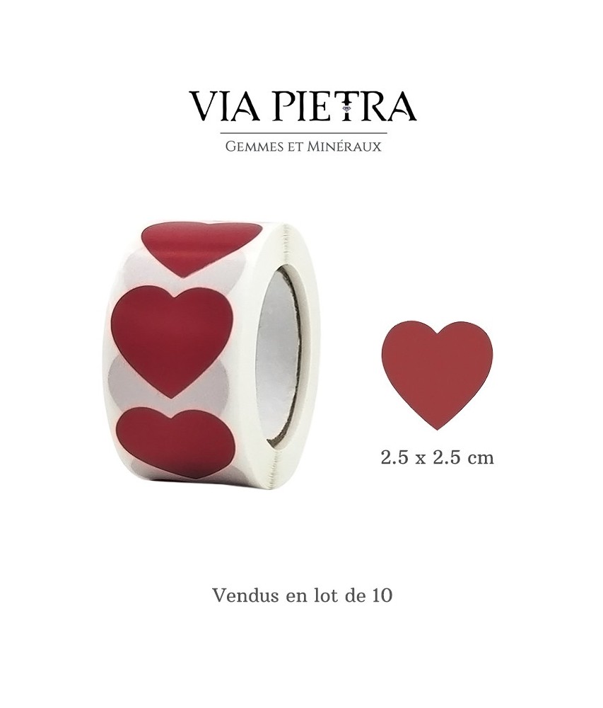 Autocollants coeur rouge, etiquettes cadeaux saint valentin, autocollant amour coeur, plaisir cadeaux, idée cadeaux