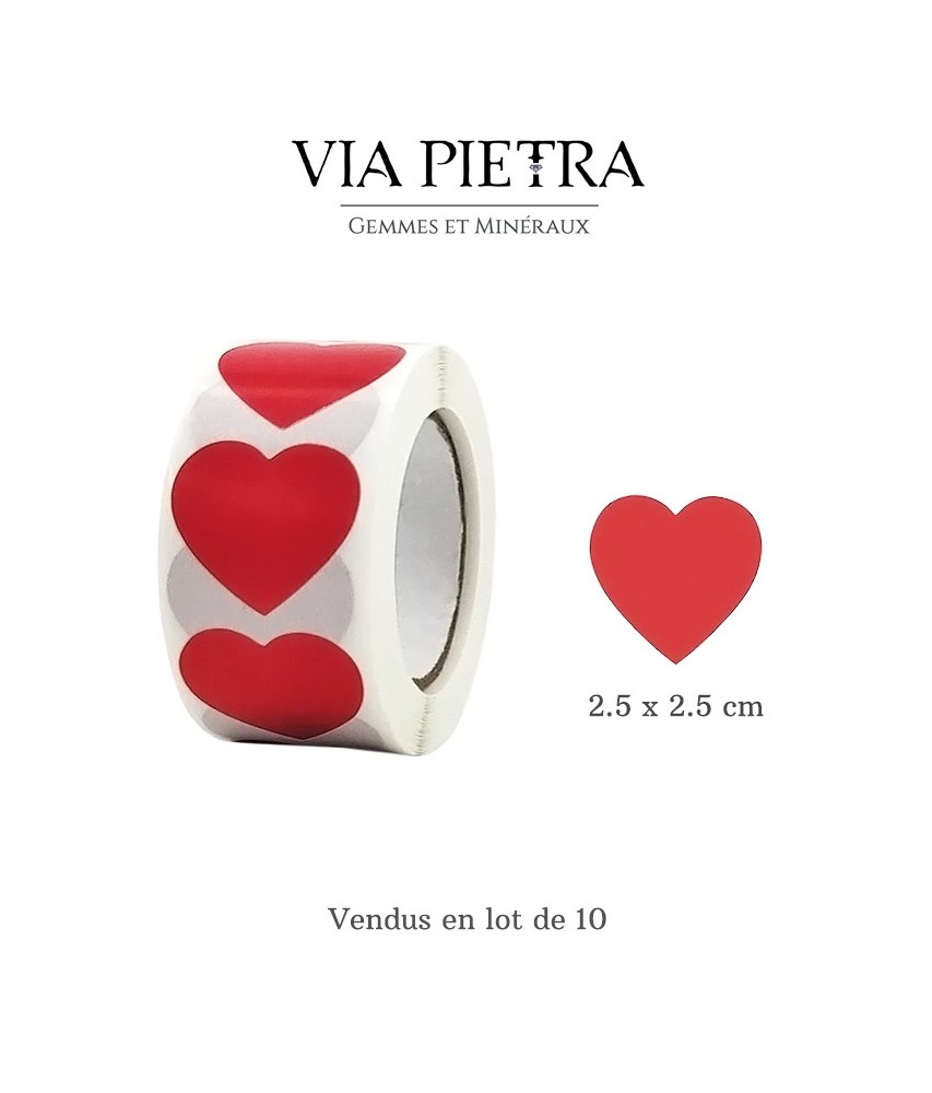 Autocollants coeur rouge, etiquettes cadeaux saint valentin, autocollant amour coeur, plaisir cadeaux, idée cadeaux