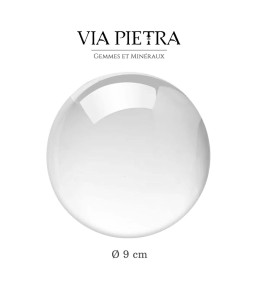 Boule de ristal, boule de voyance, boule en verre, sphère, magie ésotérisme boule en cristal sorcière