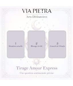 Tirage Amour Express | Réponses Rapides sur votre Vie Sentimentale