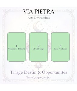 Tirage cartes voyance argent, travail, projet. Cartes oracles tarot